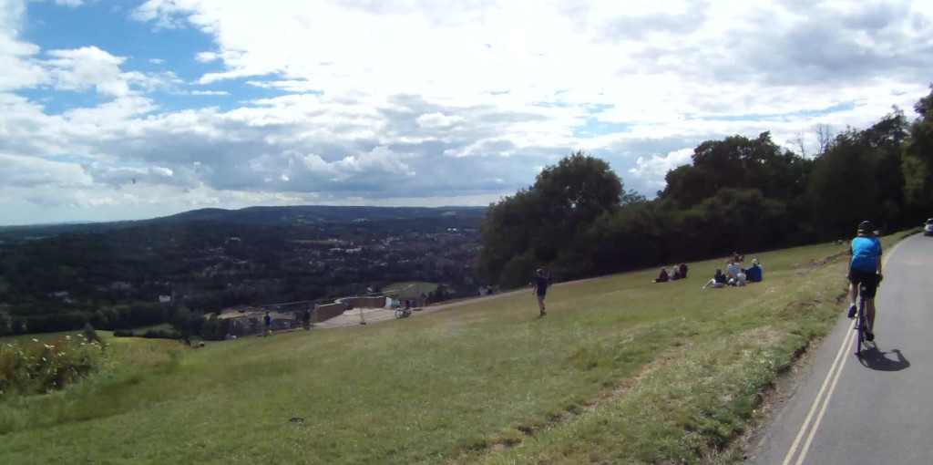 View from the top of Box Hill